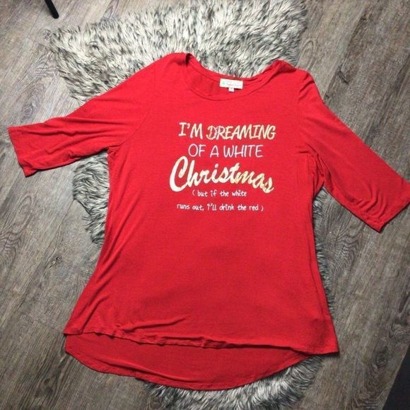 Wishing You A very Magical Season Top size 1x - Picture 1 of 8